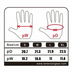 Перчатки EmersonGear Blue Label Hummingbird (Ranger Green, L)