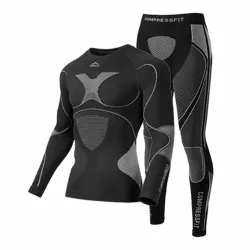 Термобельё GOLOV.EJOY SGY01 (Черный/Серый, 2XL)