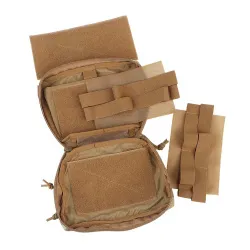 Подсумок напашный для бронежилетов WOSPORT Tactical Drop Pouch, мультикам