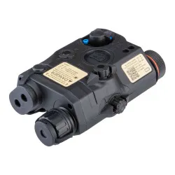 Комплекс тактический WADSN PEQ-15 фонарь, зеленый ЛЦУ, ИК-режим, черный