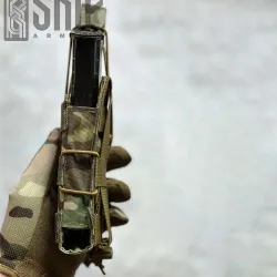 Подсумок для магазинов АК SKIF Armor SPK-4-1М открытый (Multicam)