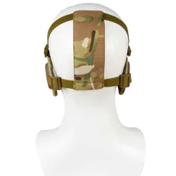 Маска на нижнюю часть лица и уши WOSPORT Tactical Glory Mask, ткань/сетка (Multicam)