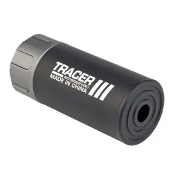 Трассерная насадка-глушитель WOSPORT Flash Silencer S (88 мм), черный