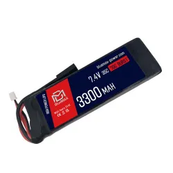 Аккумулятор 7.4В 3300мАч лардж-тип LiPo BlueMax 20С
