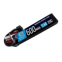Аккумулятор 7.4В 600мАч 20C LiPo BlueMax PDW / 75*16*13