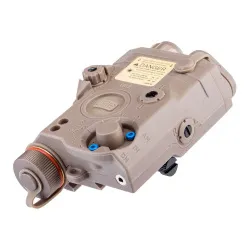 Комплекс тактический WADSN PEQ-15 фонарь, красный ЛЦУ, ИК-режим, тан