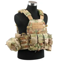 Бронежилет 6094 Multicam original + комплект СВМПЭ БР1 / 16 слоев