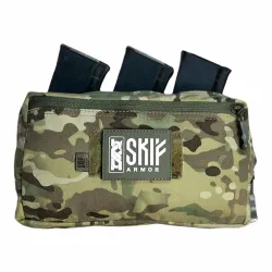 Подсумок для магазинов АК SKIF Armor SPK-5-3М Мунин с утилитарным подсумком (Multicam)