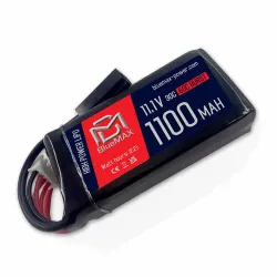 Аккумулятор 11.1В 1100мАч мини-тип LiPo 30С BlueMax мини-разъем /73*34*16