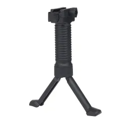 Ручка тактическая с сошками WOSPORT, черный