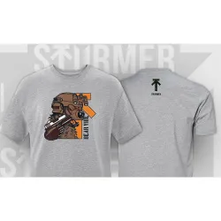 Футболка Sturmer 'Bear Vibe' (Серый, 3XL)