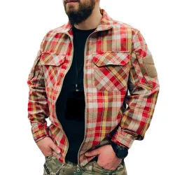 Рубашка Phoenix Urbanite V2 (Красно-желтая клетка, M)