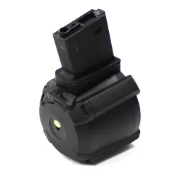 Магазин бункерный M4 бубен CYMA 1200 шаров звук.контроль HY-402