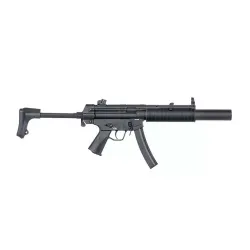 Пистолет-пулемёт CYMA CM041SD6 (H&K MP5SD6), телескоп.приклад, глушитель, металл