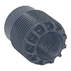 Адаптер для глушителя Дайс 14мм-24мм с пазами