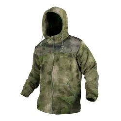 Толстовка Stich Profi с накладками и капюшоном (Мох, 46-48/170-176)