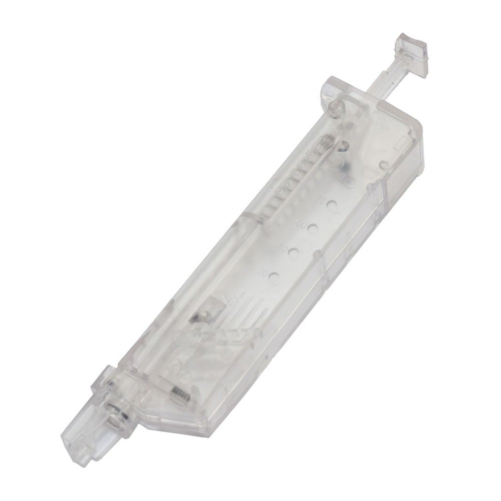 Лоадер WOSPORT пистолетный магазин, 110 шаров, прозрачный