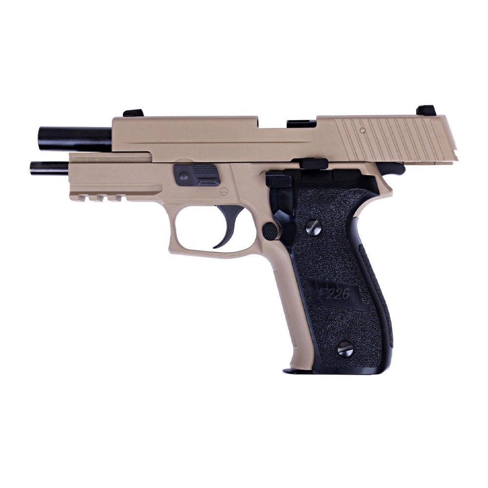 Пистолет газовый WE SIG Sauer P226 MK25, тан