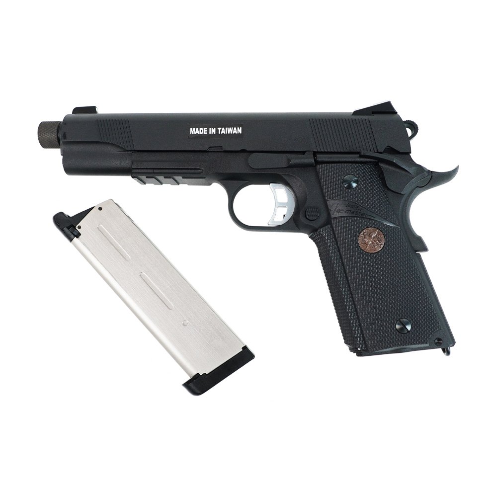 Пистолет газовый KJWorks MEU, резьб п/глушитель