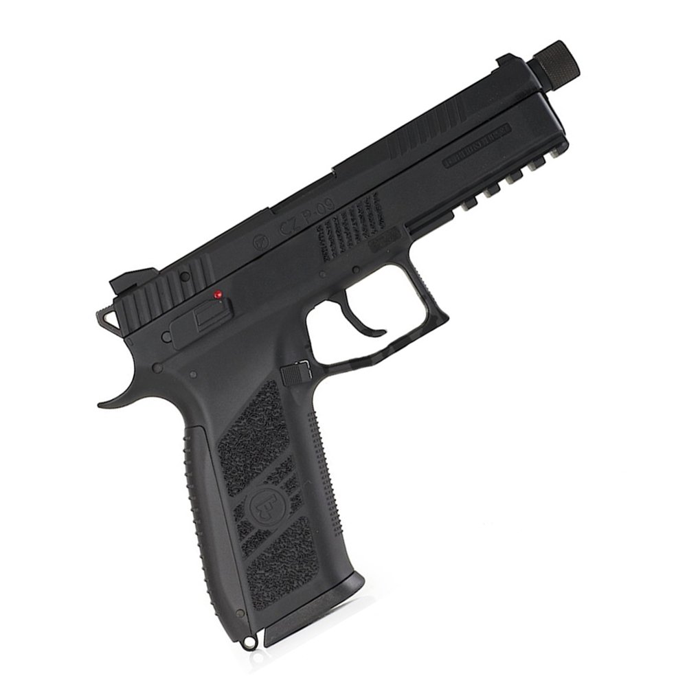 Пистолет газовый KJWorks CZ P-09 DUTY, с резьбой для глушителя Пистолет газовый KJWorks CZ P-09 DUTY, с резьбой для глушителя