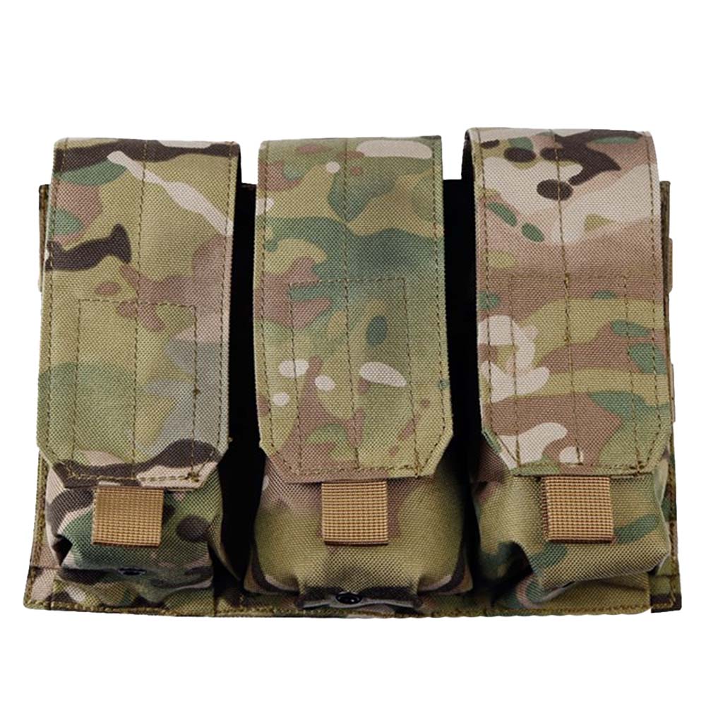 Подсумок для магазинов АК WOSPORT Triple Storage Bag, закрытый, тройной Подсумок для магазинов АК WOSPORT Triple Storage Bag, закрытый, тройной