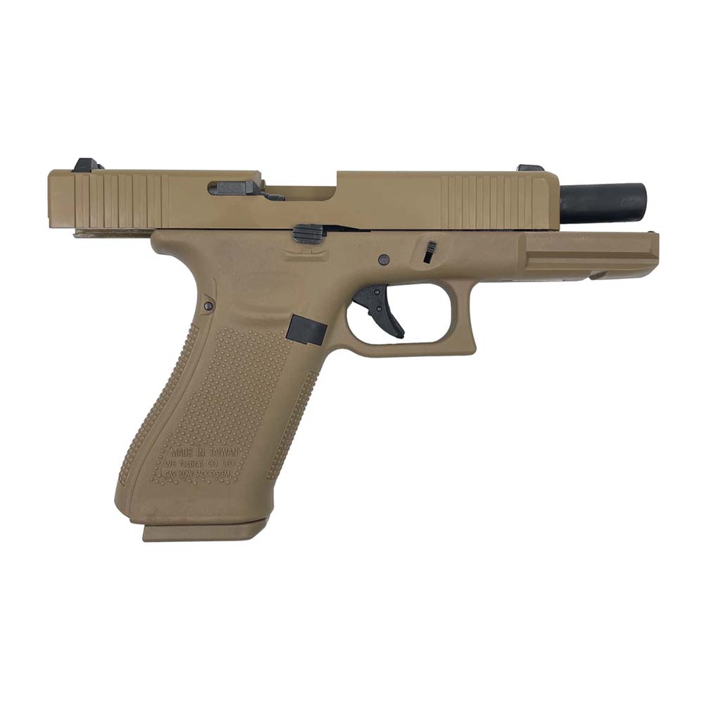 Пистолет газовый WE Glock 17 Gen.5 F-Vers., тан