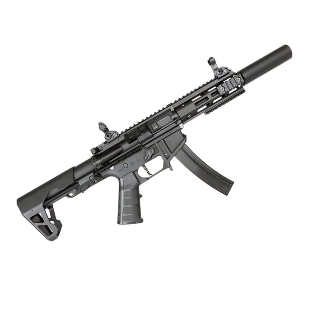 Пистолет-пулемет King Arms PDW 9mm SBR SD