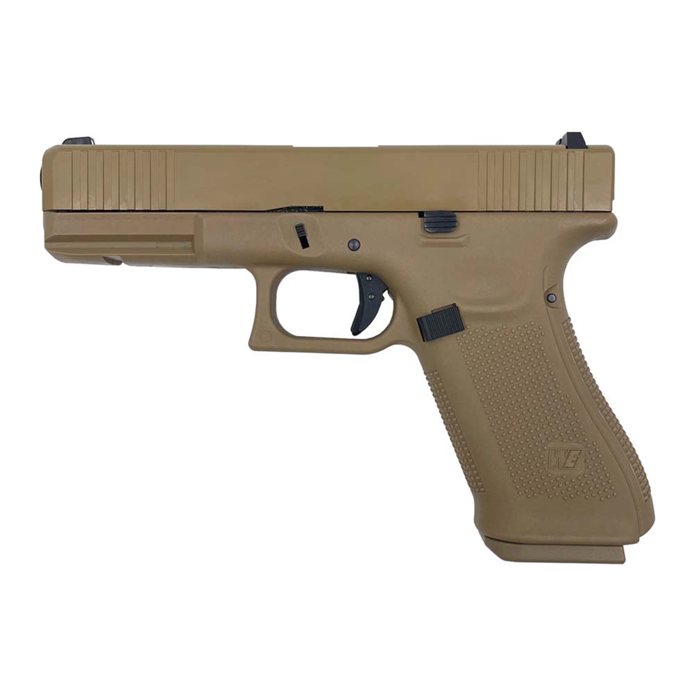 Пистолет газовый WE Glock 17 Gen.5 F-Vers., тан