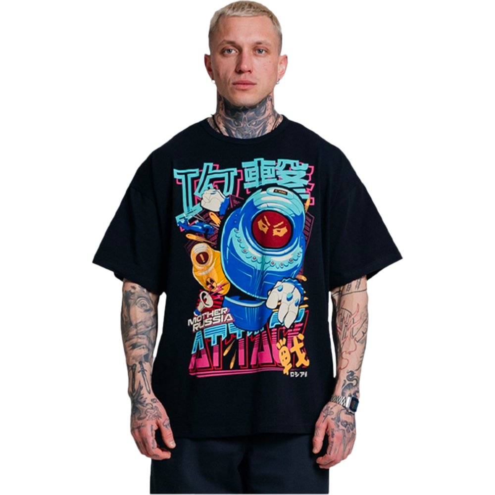 Футболка оверсайз Mother Russia 'Матрёшка'