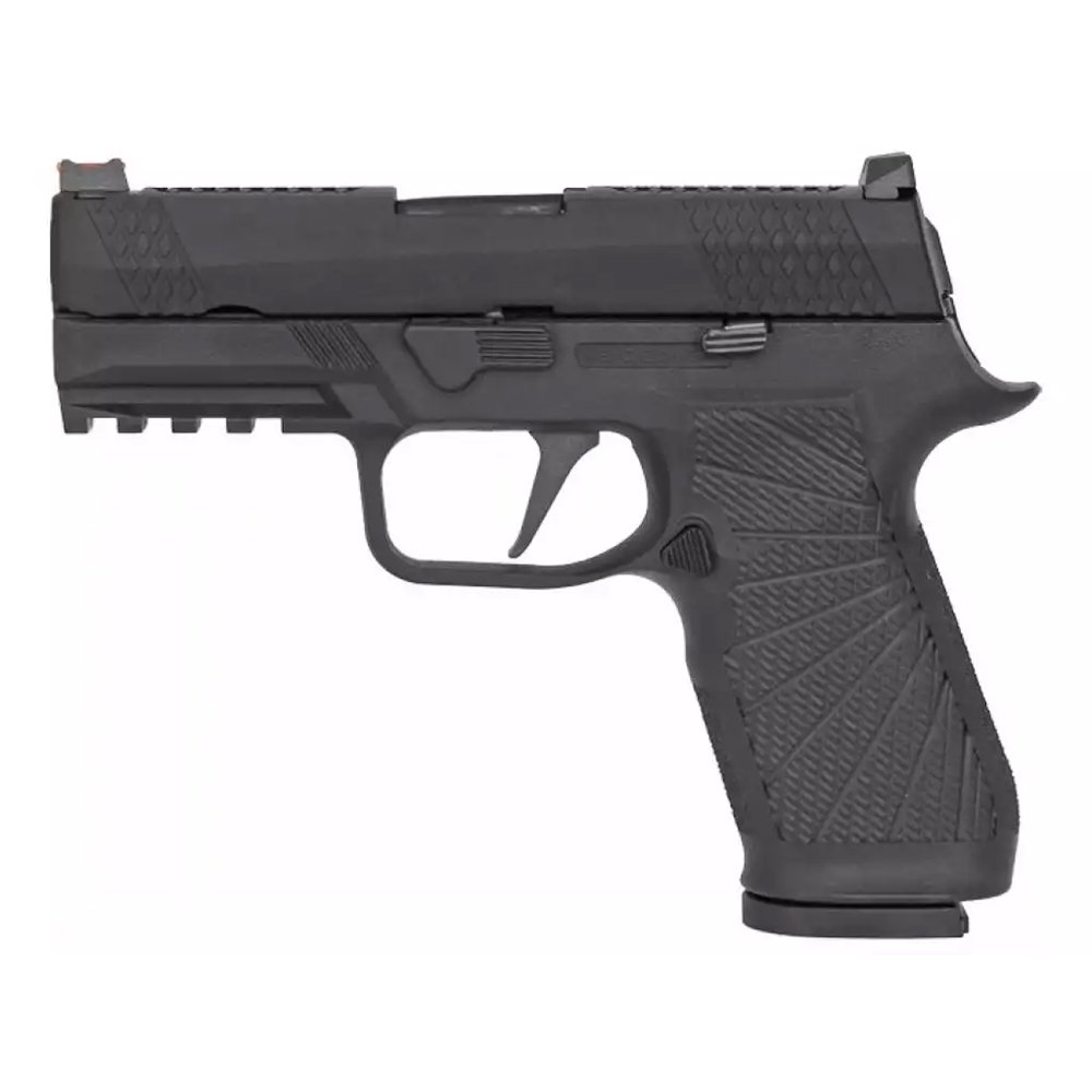 Пистолет газовый WE SIG Sauer P-320 M18, черный Пистолет газовый WE SIG Sauer P-320 M18, черный