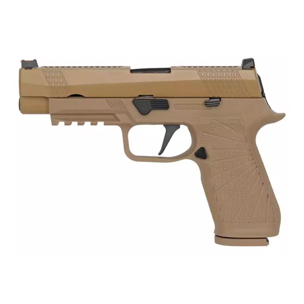 Пистолет газовый WE SIG Sauer P-320 M17, тан Пистолет газовый WE SIG Sauer P-320 M17, тан
