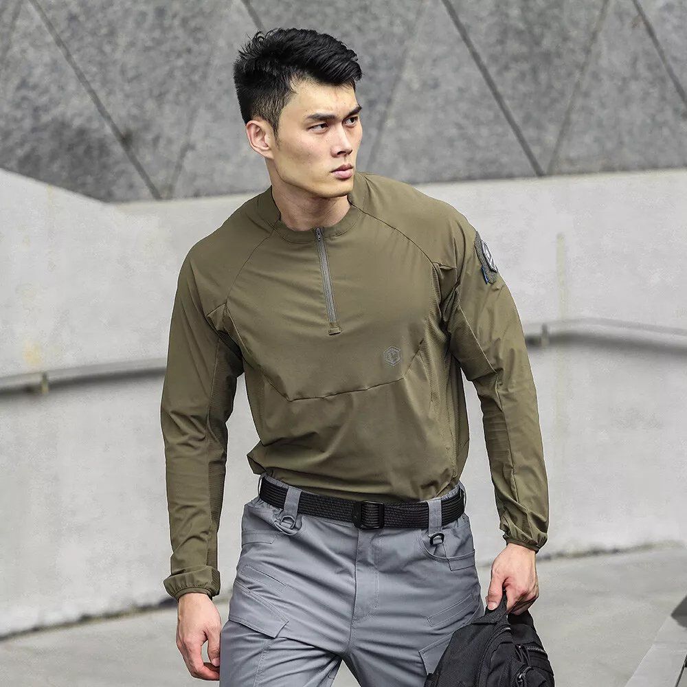 Лонгслив EmersonGear Blue Label Hunter Sun-protection (Ranger Green, 2XL)