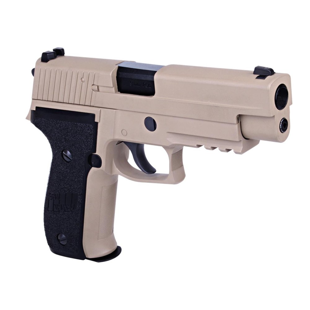 Пистолет газовый WE SIG Sauer P226 MK25, тан
