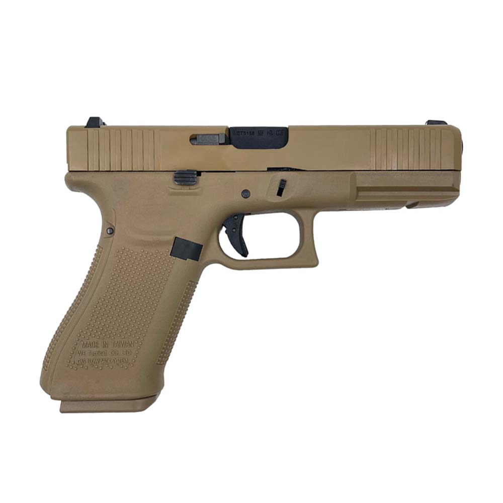 Пистолет газовый WE Glock 17 Gen.5 F-Vers., тан