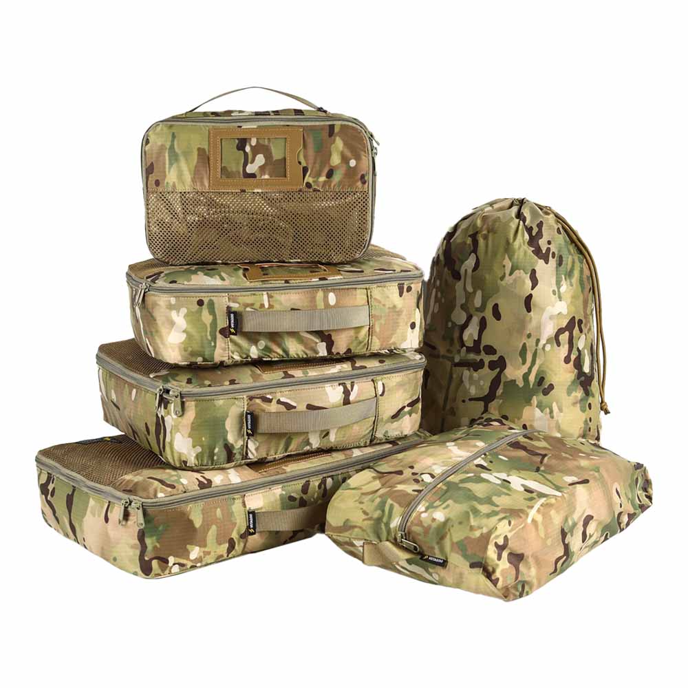 Комплект сумок-органайзеров VOTAGOO Tactical Packing Cubes 6 шт Комплект сумок-органайзеров VOTAGOO Tactical Packing Cubes 6 шт