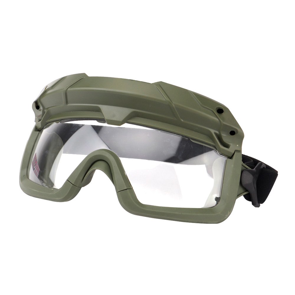 Очки тактические WOSPORT Tactical Multidimensional Split Goggle, прозрачные с креплением на шлем Очки тактические WOSPORT Tactical Multidimensional Split Goggle, прозрачные с креплением на шлем