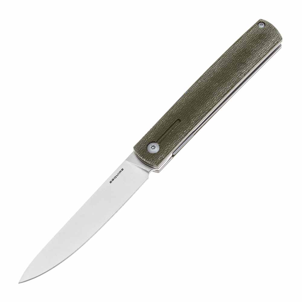 Нож Mr.Blade Esquire D2 SW, Micarta, зеленый Нож Mr.Blade Esquire D2 SW, Micarta, зеленый