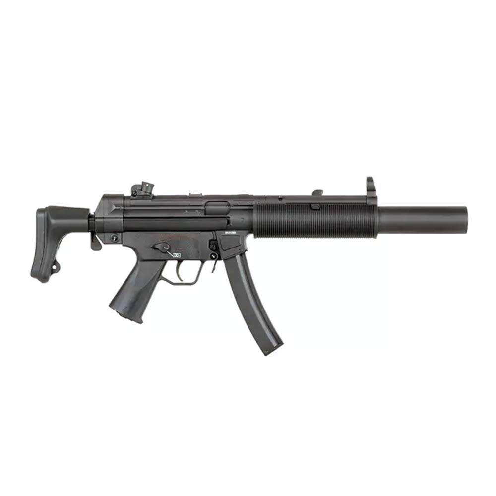 Пистолет-пулемёт CYMA CM041SD6 (H&K MP5SD6), телескоп.приклад, глушитель, металл