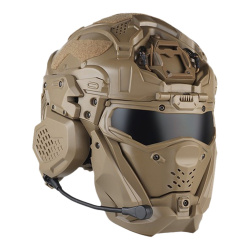 Шлем WOSPORT W-Ronin Assault Helmet II с маской и наушниками (Тан) Шлем WOSPORT W-Ronin Assault Helmet II с маской и наушниками (Тан)