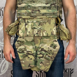 Подсумок напашный модульный SKIF Armor SB-7 Змей БР1 (Multicam) Подсумок напашный модульный SKIF Armor SB-7 Змей БР1 (Multicam)