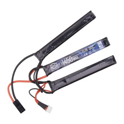Аккумулятор 11.1В 1450мАч 3-разд LiPo 20С BlueMAX Т-разъем /8*17*115