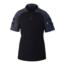 Рубашка Phoenix Scout (Тёмно-синяя клетка с жёлтой полосой, S)