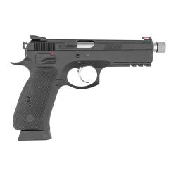 Пистолет газовый KJWorks CZ SP-01 Shadow с резьбой Пистолет газовый KJWorks CZ SP-01 Shadow с резьбой