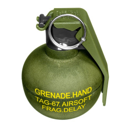 Граната страйкбольная TAG-67 с активной чекой