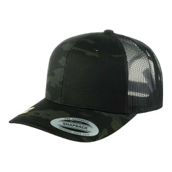 Бейсболка FLEXFIT сетка 6606MC (Multicam Black)