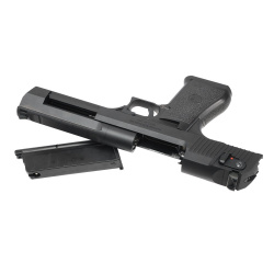 Пистолет газовый WE Desert Eagle, черный Пистолет газовый WE Desert Eagle, черный