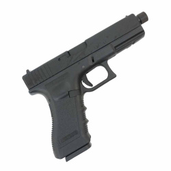 Пистолет газовый KJWorks Glock 18,авто, резьб. п/глушитель Пистолет газовый KJWorks Glock 18,авто, резьб. п/глушитель