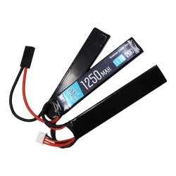 Аккумулятор 11.1В 1250мАч 3-разд LiPo 20С BlueMAX Т-разъем /102*20*5,6