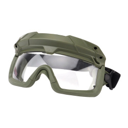 Очки тактические WOSPORT Tactical Multidimensional Split Goggle, прозрачные с креплением на шлем (Олива) Очки тактические WOSPORT Tactical Multidimensional Split Goggle, прозрачные с креплением на шлем (Олива)