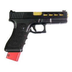 Пистолет газовый Double Bell Glock 17 ZEV черный Пистолет газовый Double Bell Glock 17 ZEV черный
